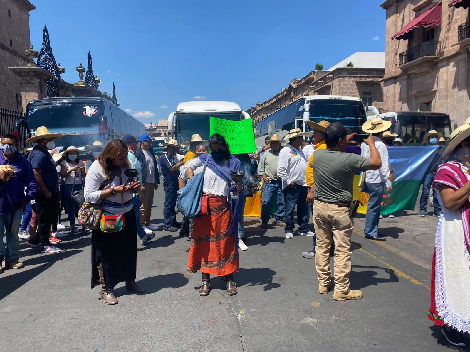 Comunidades Purépechas no descartan bloquear nuevo aeropuerto en CDMX