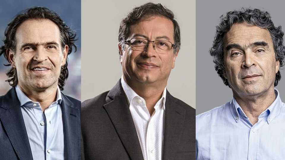 Se disputarán tres candidatos la presidencia de Colombia