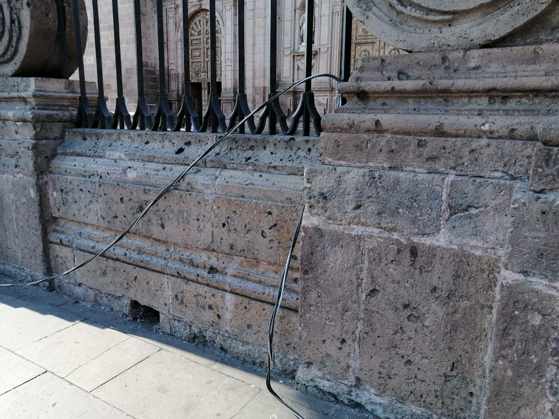 Si realizarás plantón en el centro histórico, Ayuntamiento te dará luz gratis2