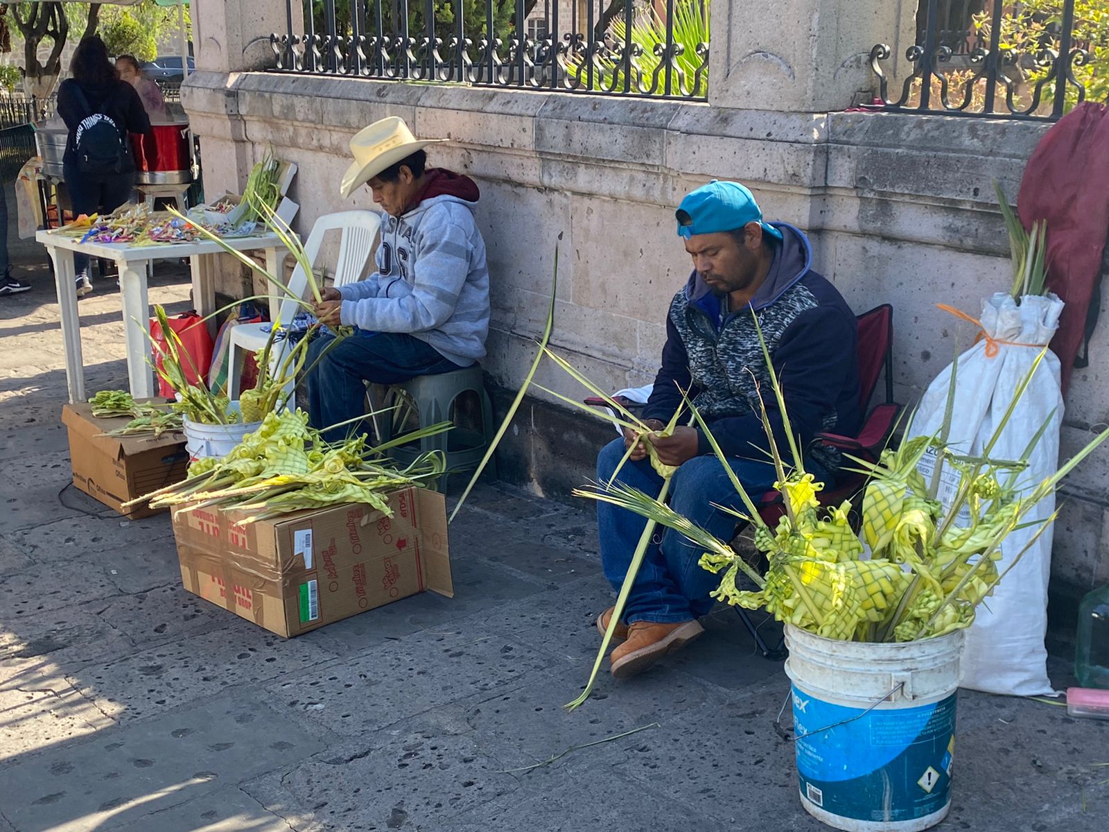 Tras dos años feligreses acuden a la bendición de palmas