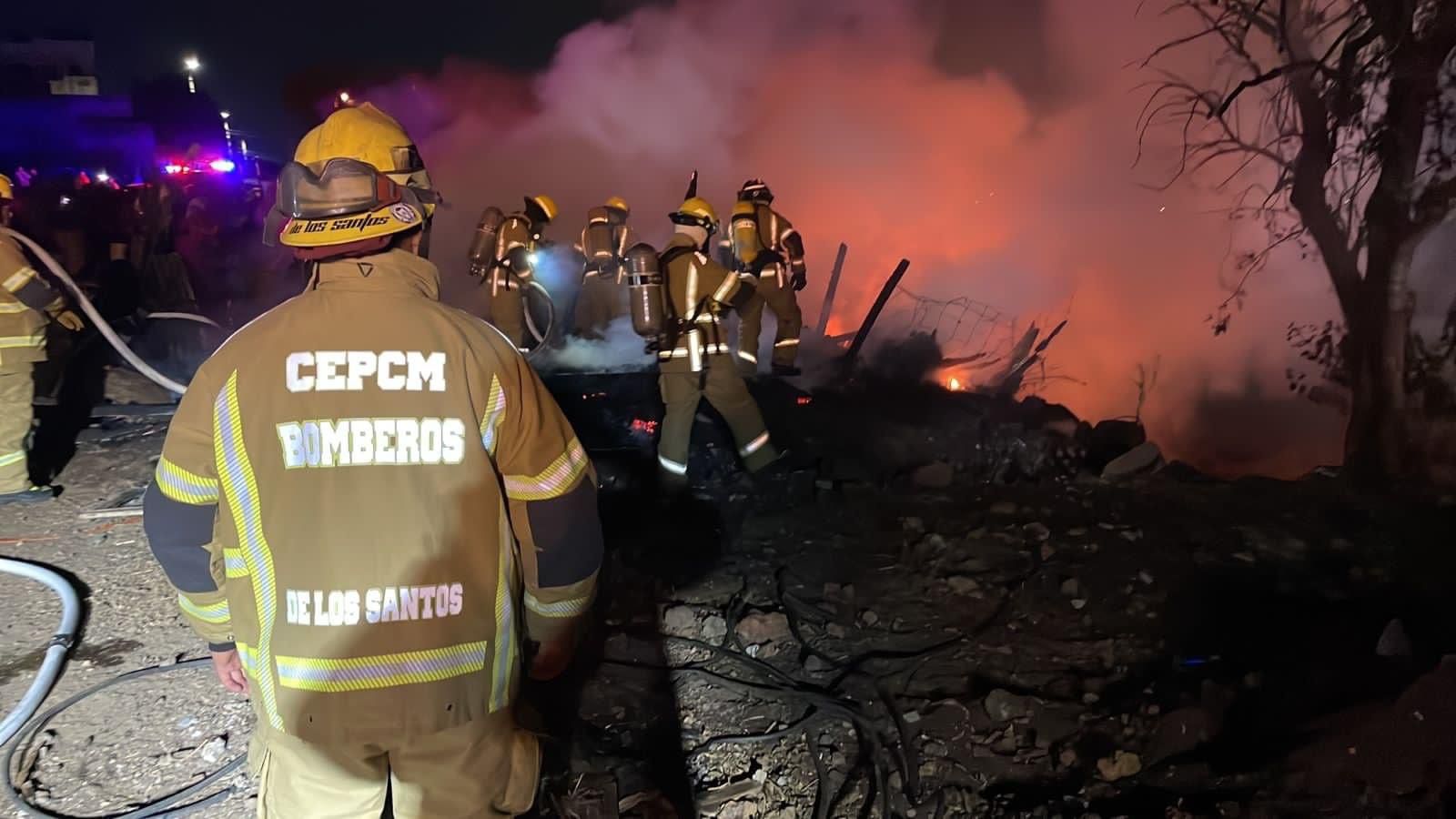 Varias viviendas se incendian en la colonia Ciudad Jardín en Morelia