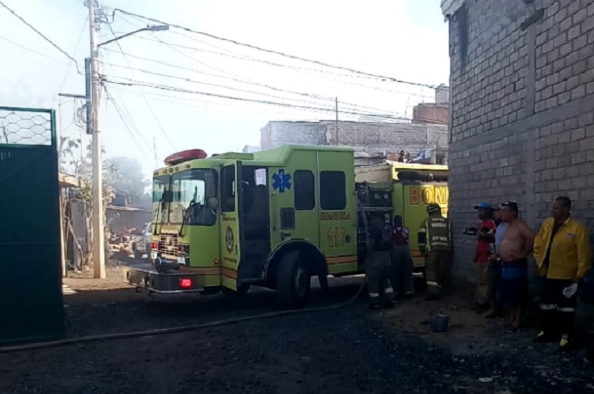 incendio colonia La Quemada