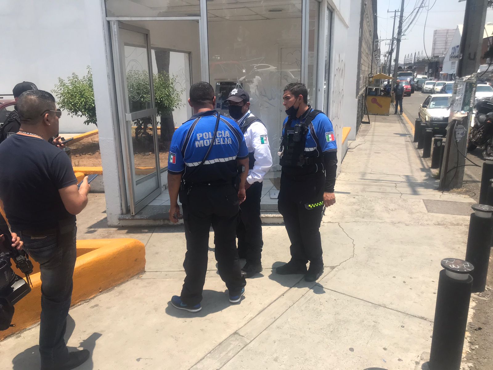 Autoridades descartan robo en un cajero, estaba en mantenimiento