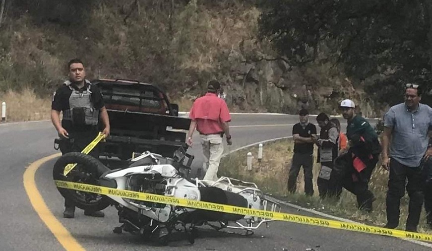 Motociclista muere carretera Morelia