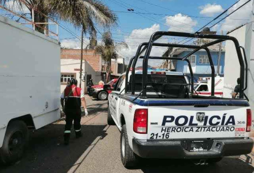 Reportan enfrentamiento en pleno Centro de Zitácuaro