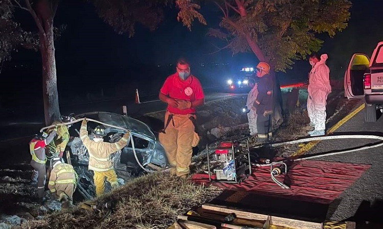 agentes Fiscalía fallecieron carretera