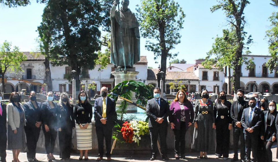 conmemoran legado de Vasco de Quiroga