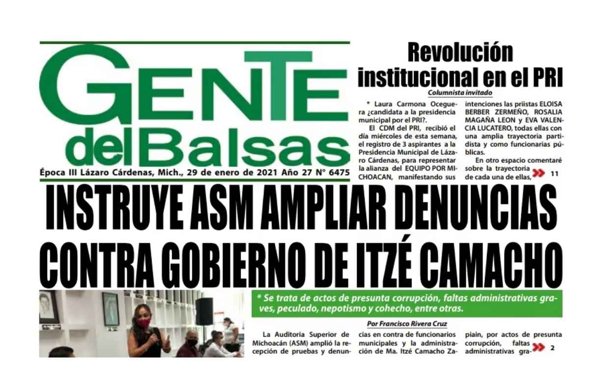 El acoso judicial contra periodistas en Michoacán aumenta: La alcaldesa Itzé Camacho reactivó demanda civil contra Gente del Balsas y Francisco Rivera por daño moral 1