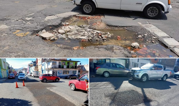 Alfonso erradicado baches de Morelia