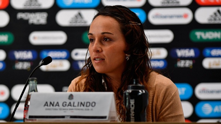 Ana Galindo primera DT selección varonil