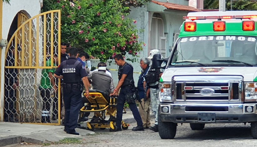 Atacan a balazos a un sujeto Zamora