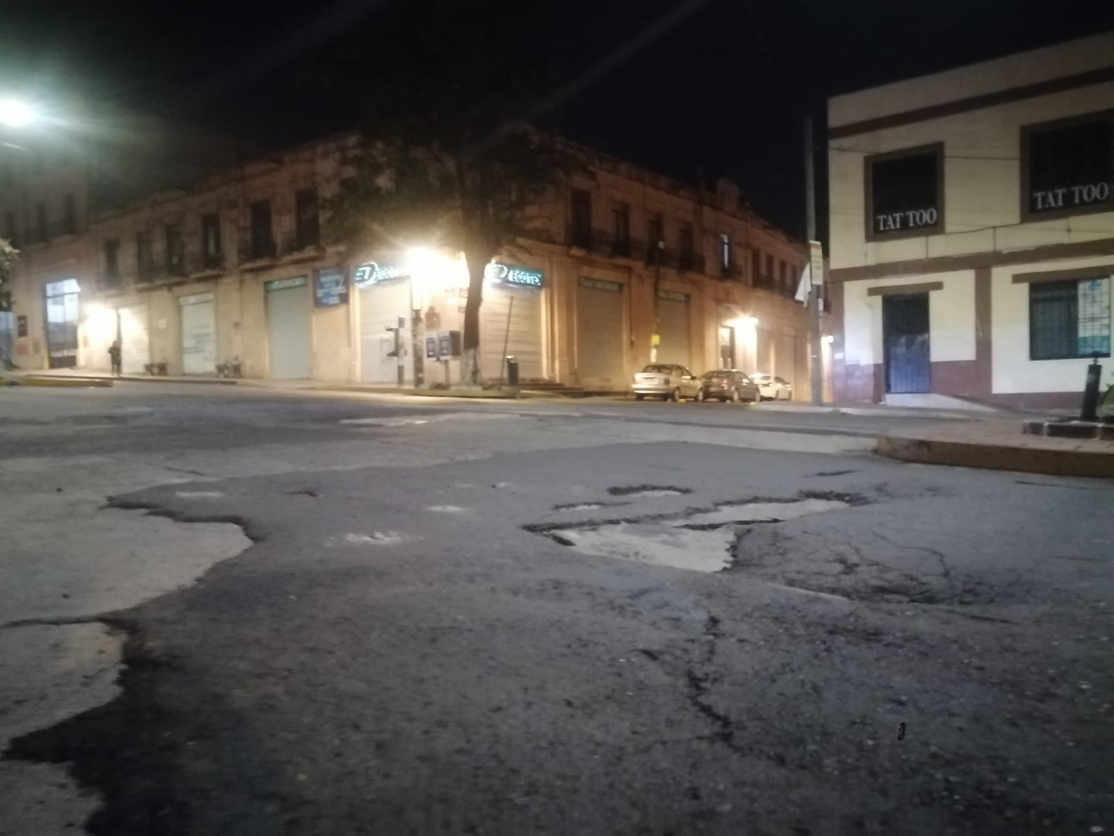 Bache tapado en avenida Guadalupe Victoria solamente dura 5 meses