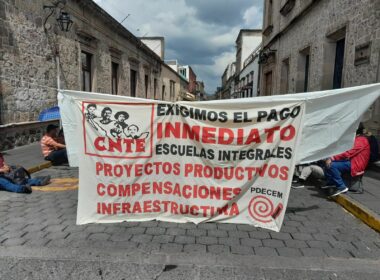 CNTE radicaliza acciones y colapsa Centro Histórico de Morelia6