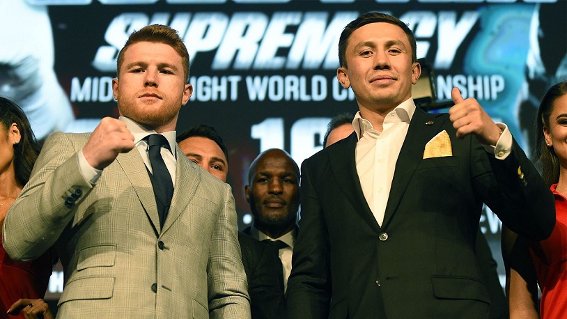 Canelo Álvarez a Gennady Golovkin