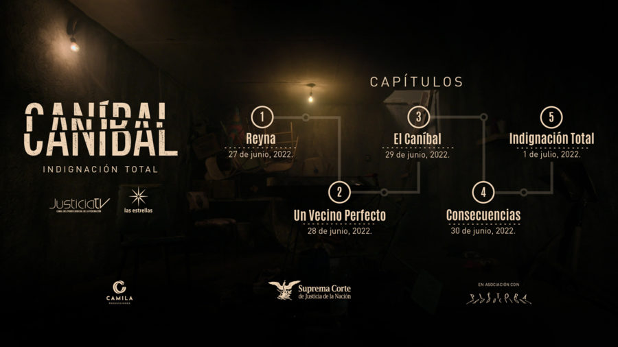 SCJN estrenó serie 'Caníbal, indignación total’