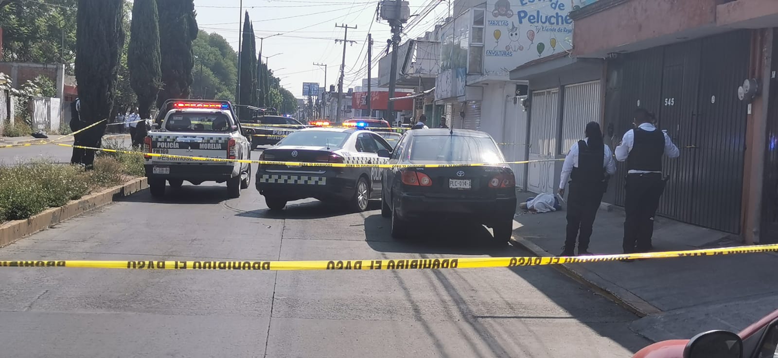 Ejecutan a balazos a un sujeto en la avenida Periodismo