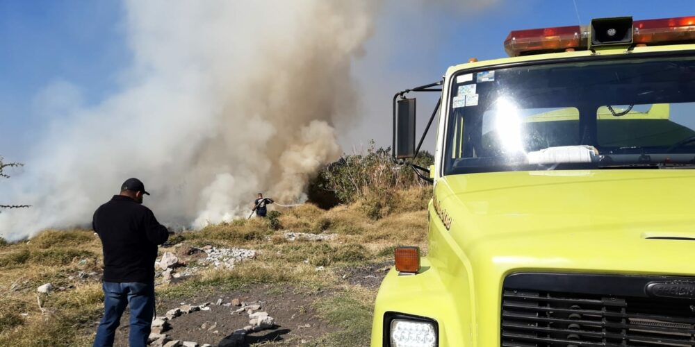 Incendios en Loma de Santa María, por descuidos, no por cambio de uso de suelo PC