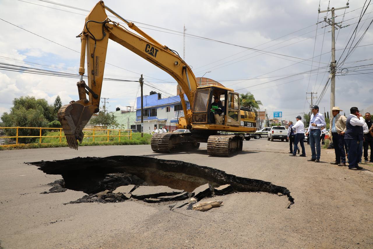 Morelia con un grave problema de socavones