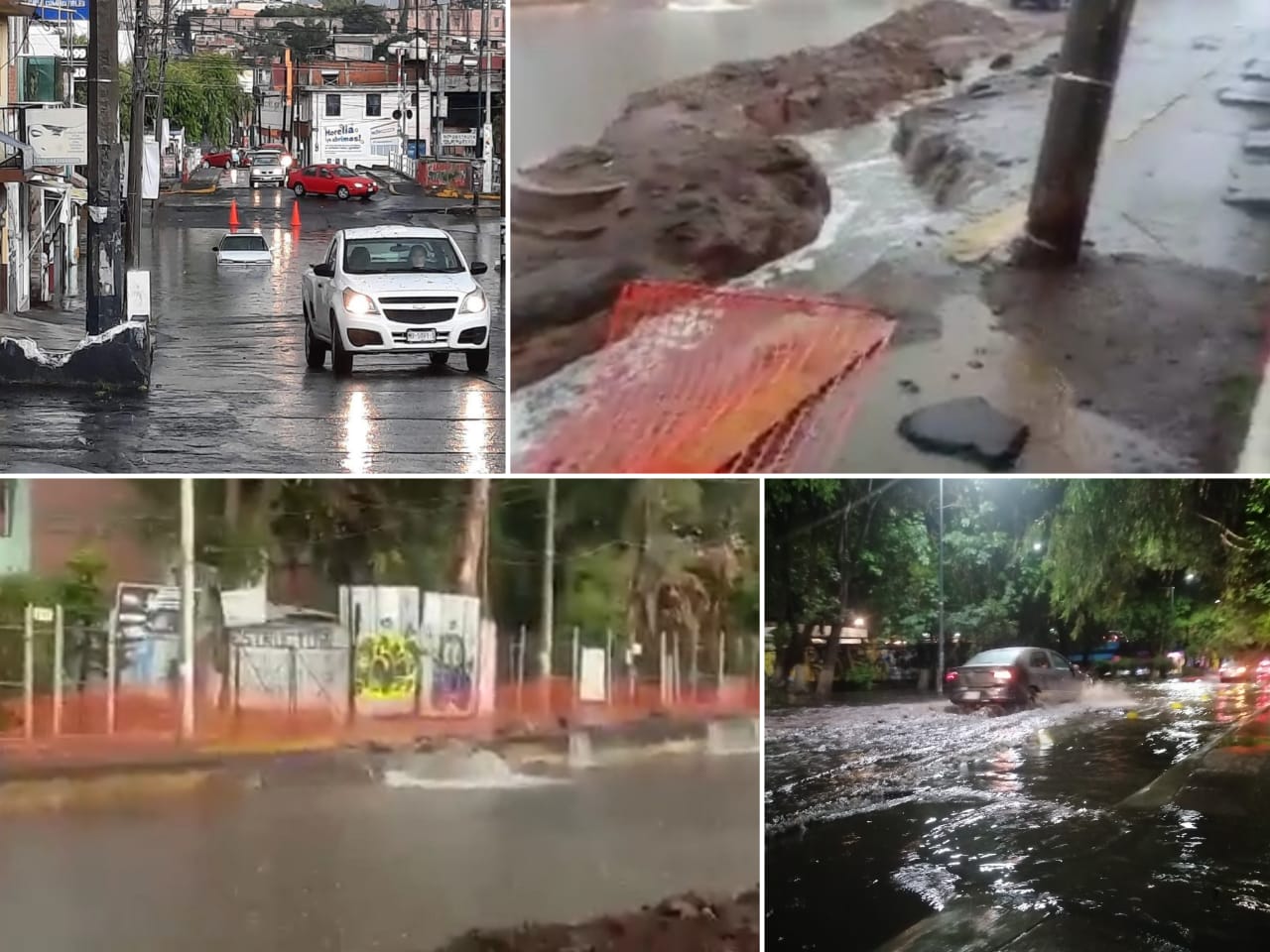 Pese a trombas, Alfonso Martínez asegura que Morelia no se ha inundado
