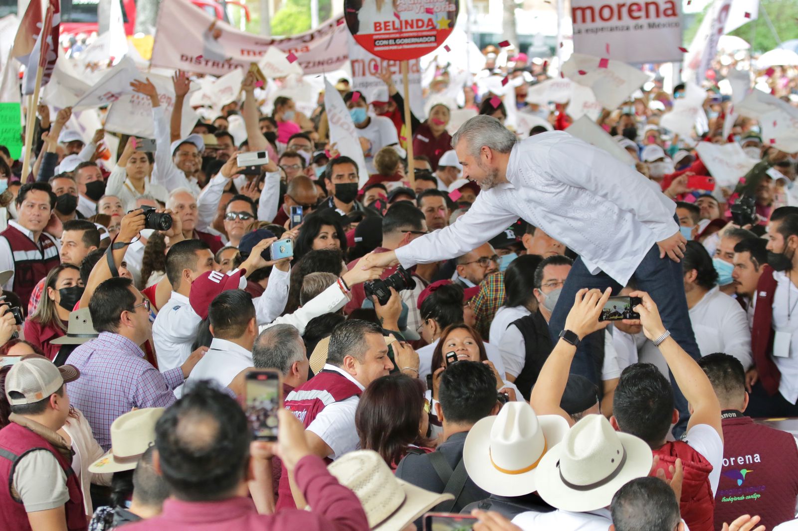 Se acabó la era de los gobiernos que han traicionado al pueblo: Bedolla