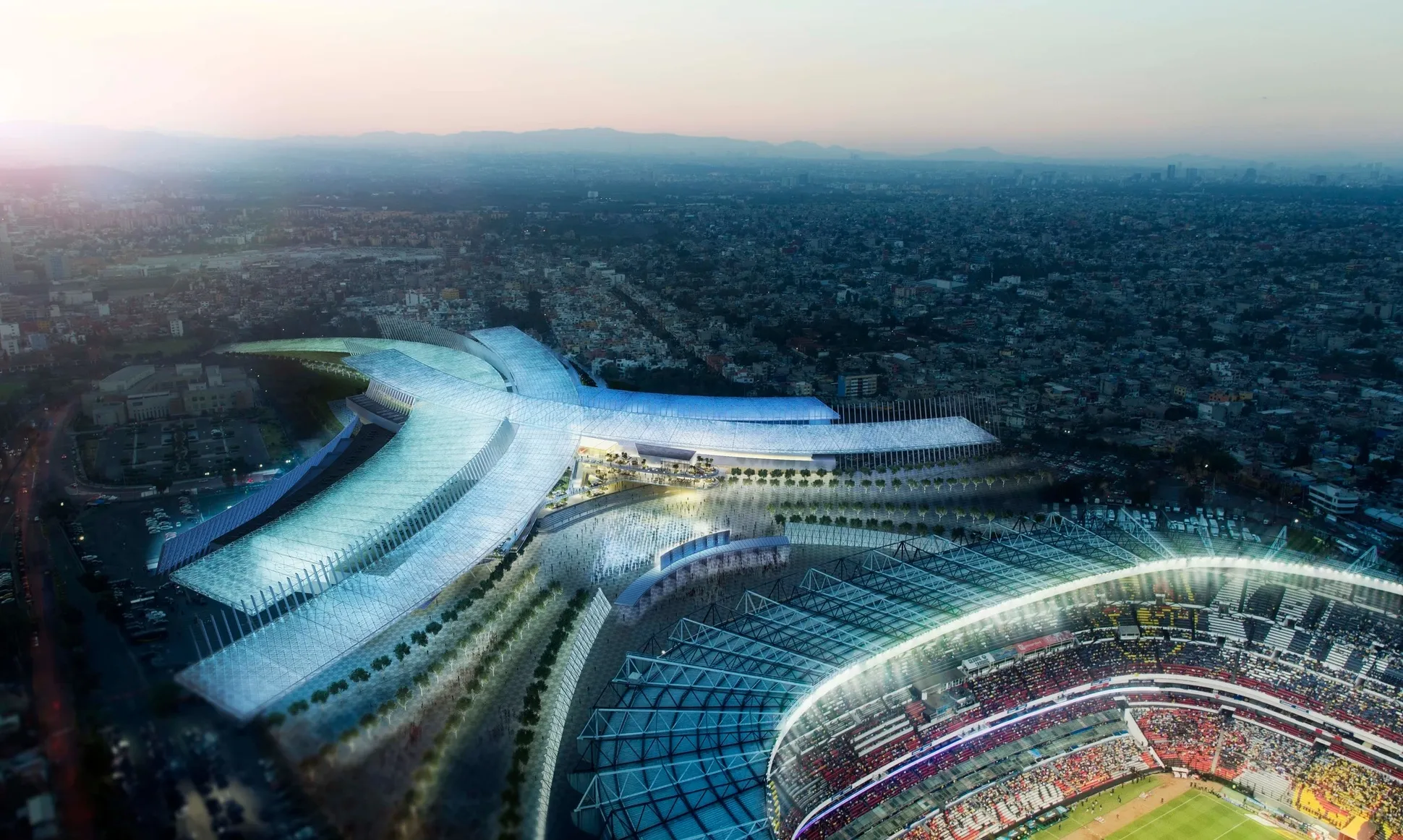 Así lucirá el Estadio Azteca para la Copa del Mundo 2026