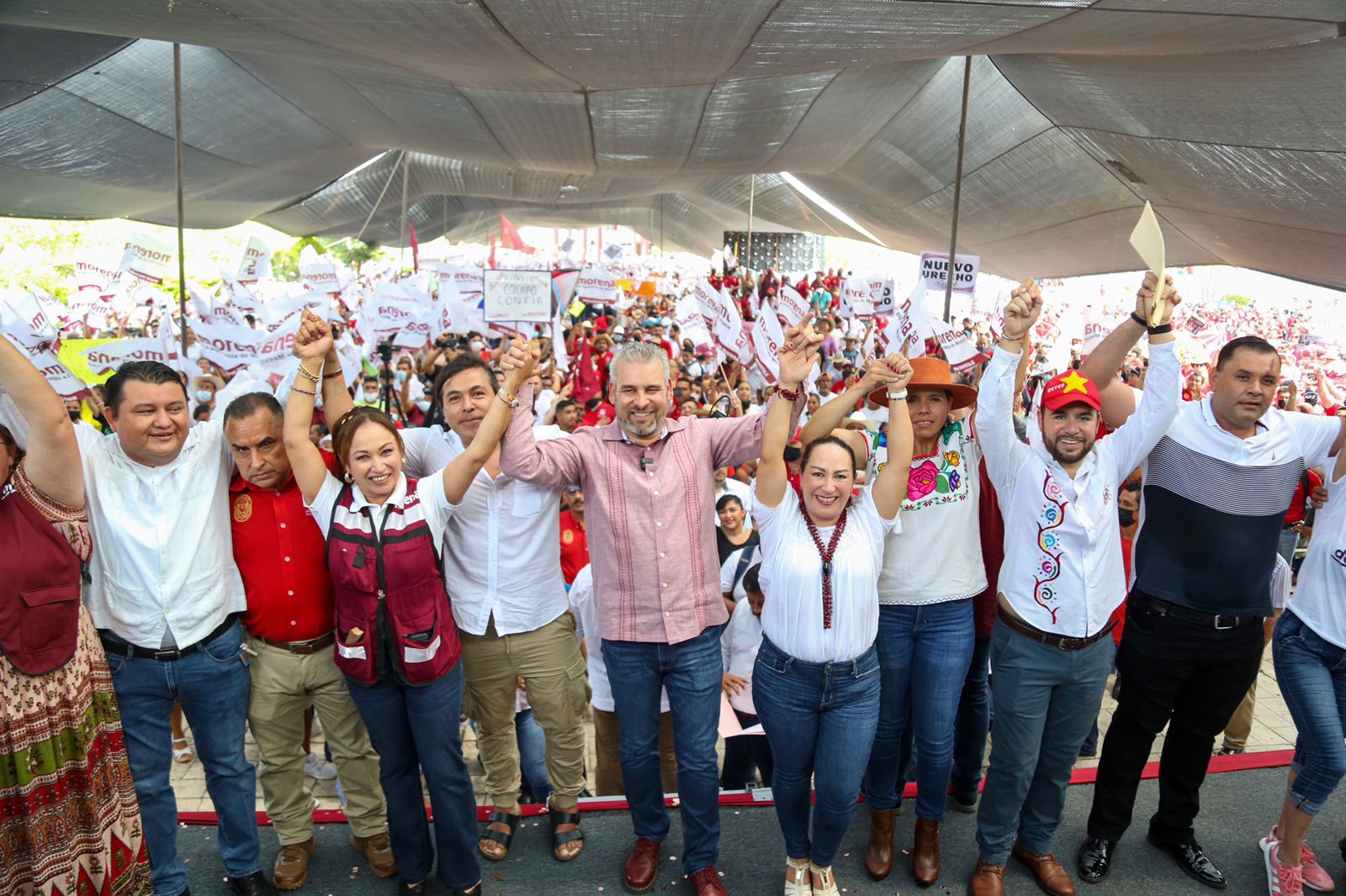 A 4 años del triunfo electoral, la transformación del país avanza firme, celebra Bedolla