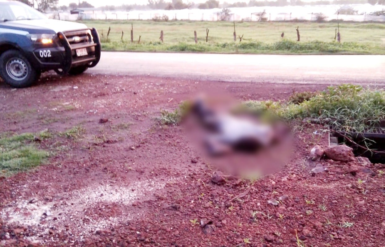 Asesinan a sujeto en carretera Tamándaro–La Planta, en Jacona