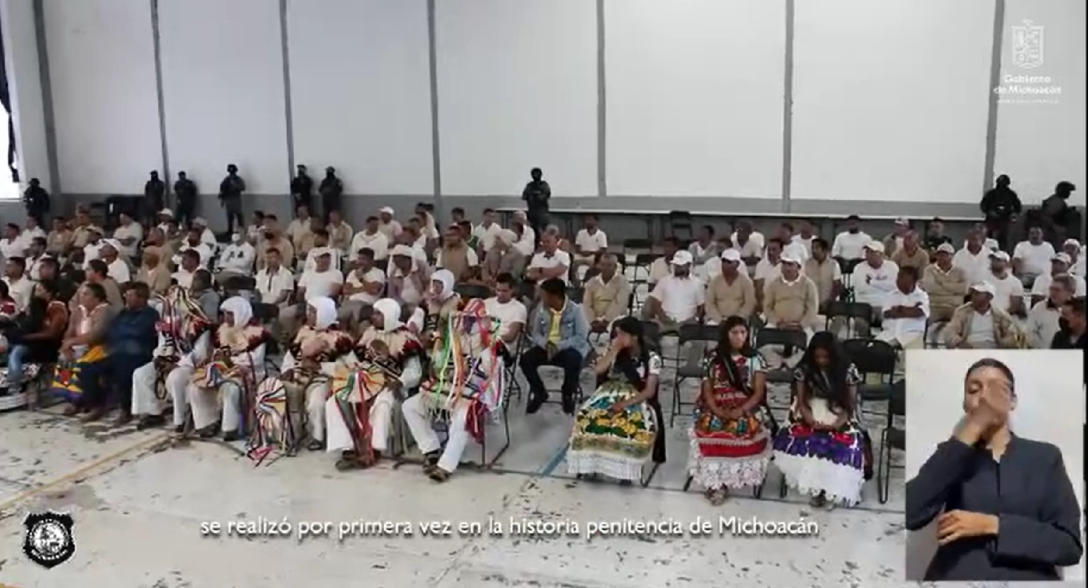 Celebran por primera vez el Corpus Cristi en penal de Michoacán