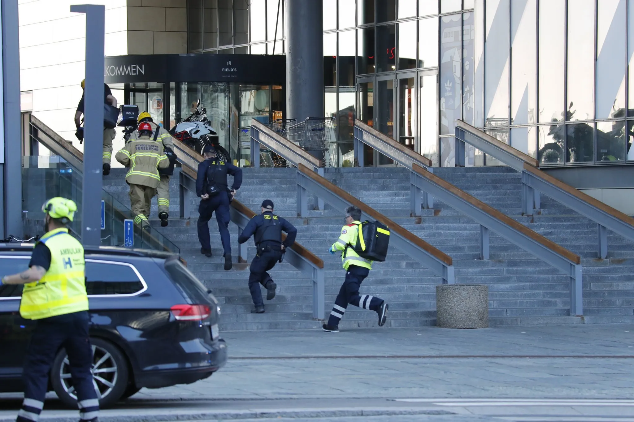 Victimas en tiroteo en un centro comercial de Copenhague