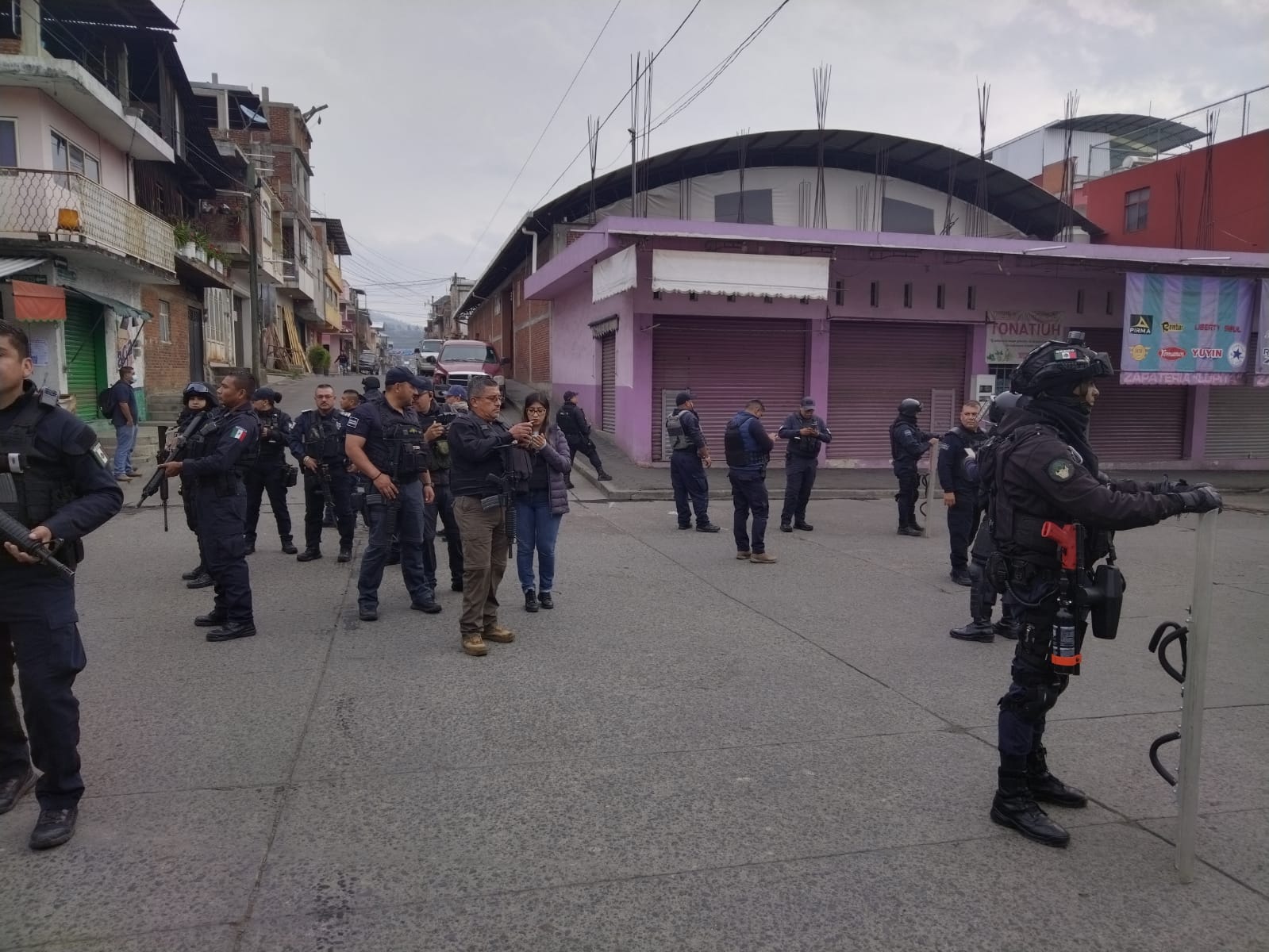 Vuelven a incursionar fuerzas federales y estatales a San Juan Nuevo