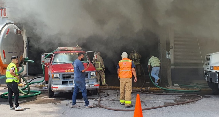 incendia fábrica calzado La Piedad