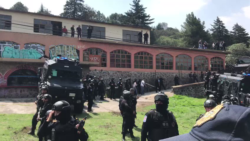 Fuerte balacera en la México-Cuernavaca; hay 14 detenidos