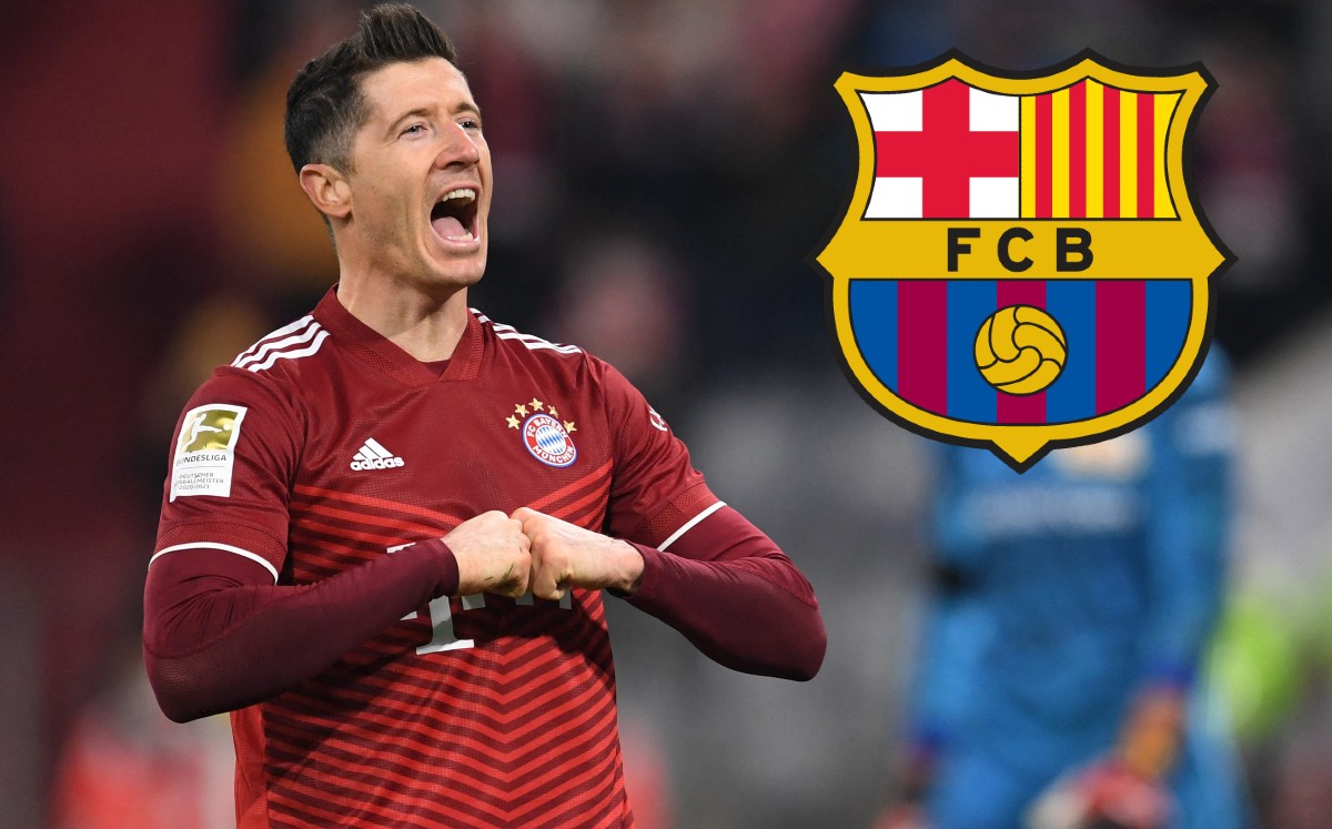 Robert Lewandowski al FC Barcelona por 3 temporadas