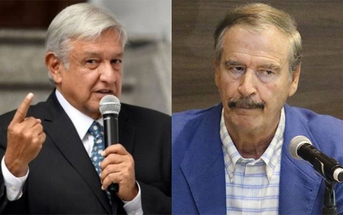 AMLO Fox Palacio expresidentes