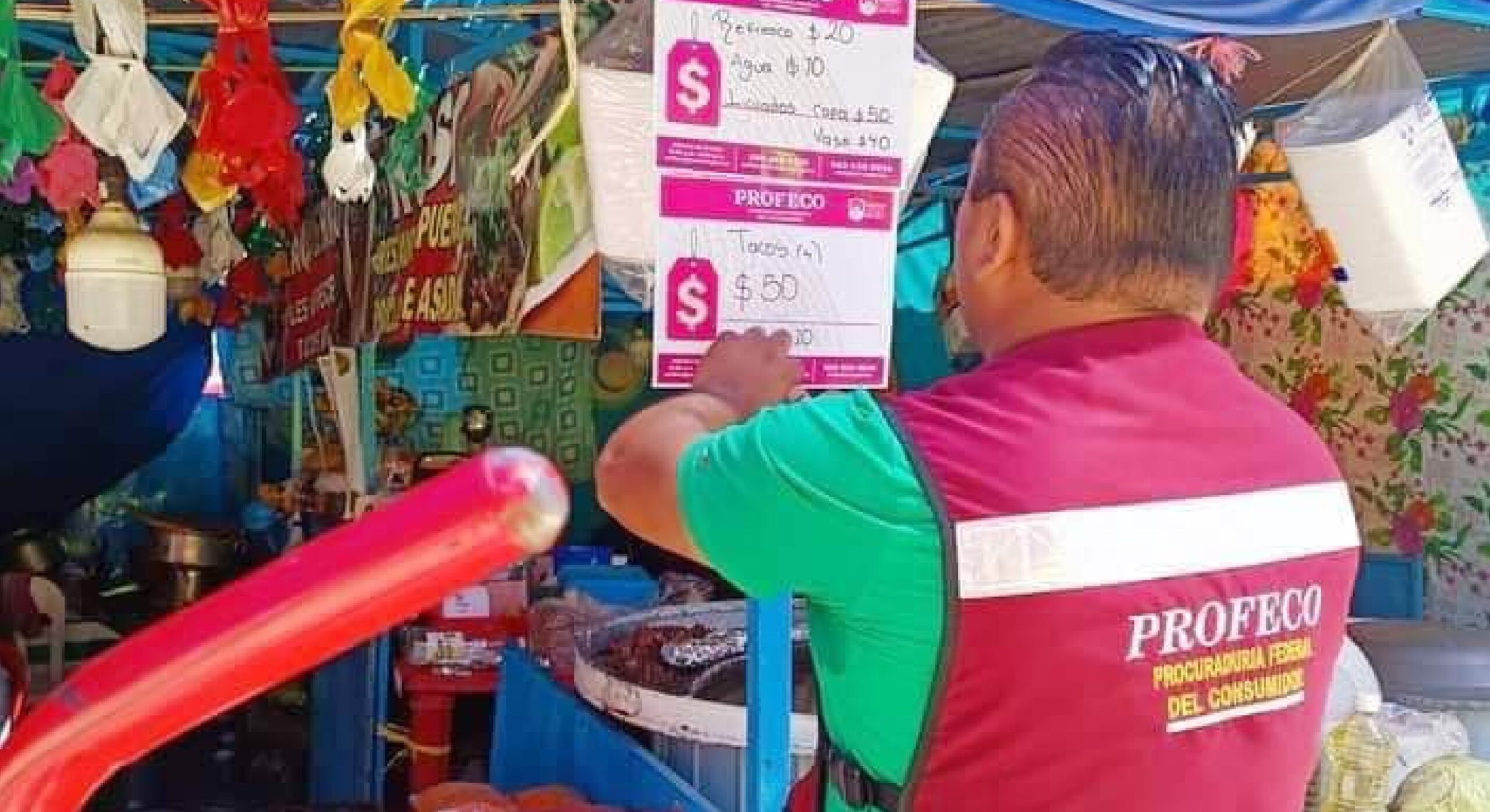 Denuncian a establecimiento que cobraba quesadillas en 180 pesos