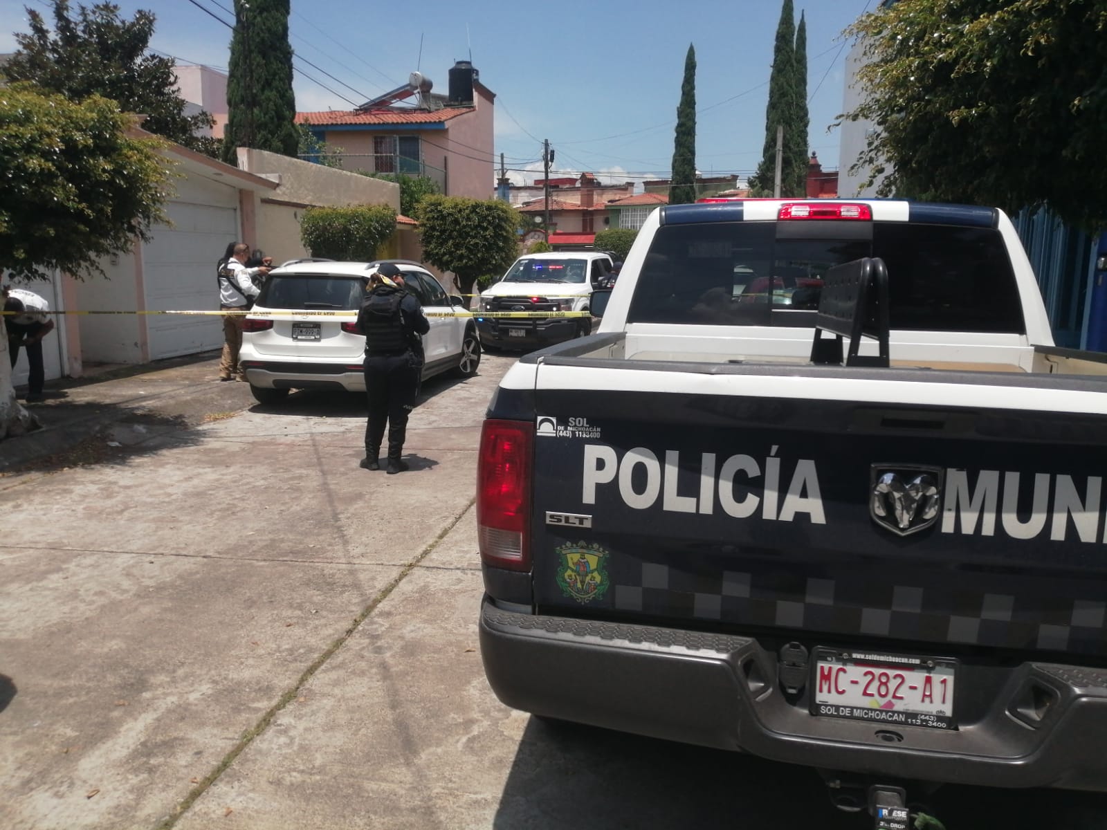 Ejecutan a balazos a un hombre en la colonia Torremolinos en Morelia