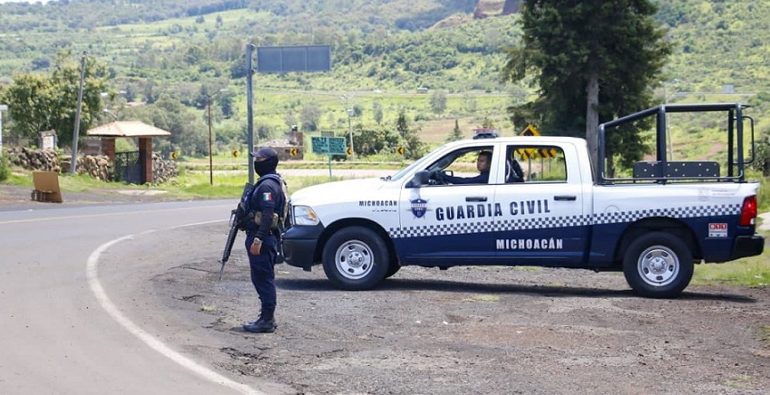 Grupo armado Guardia Civil Senguio