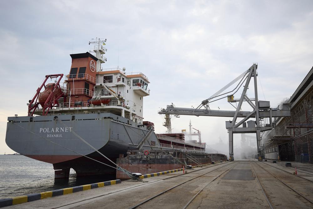 Logra llegar a Turquía primer barco con granos ucranianos