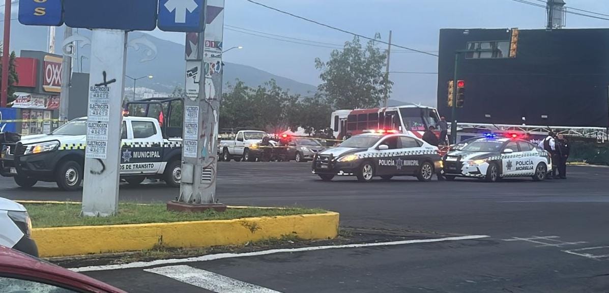 Muere atropellada una persona en la calzada La Huerta en Morelia