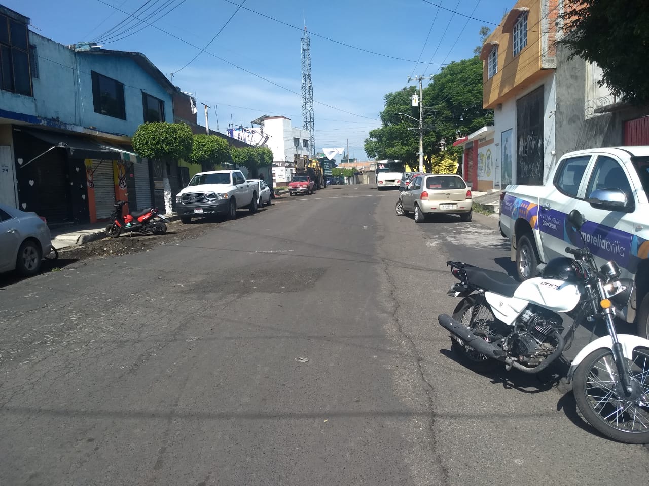 Niega Ayuntamiento restaurar calle con concreto hidráulico, por alto costo2