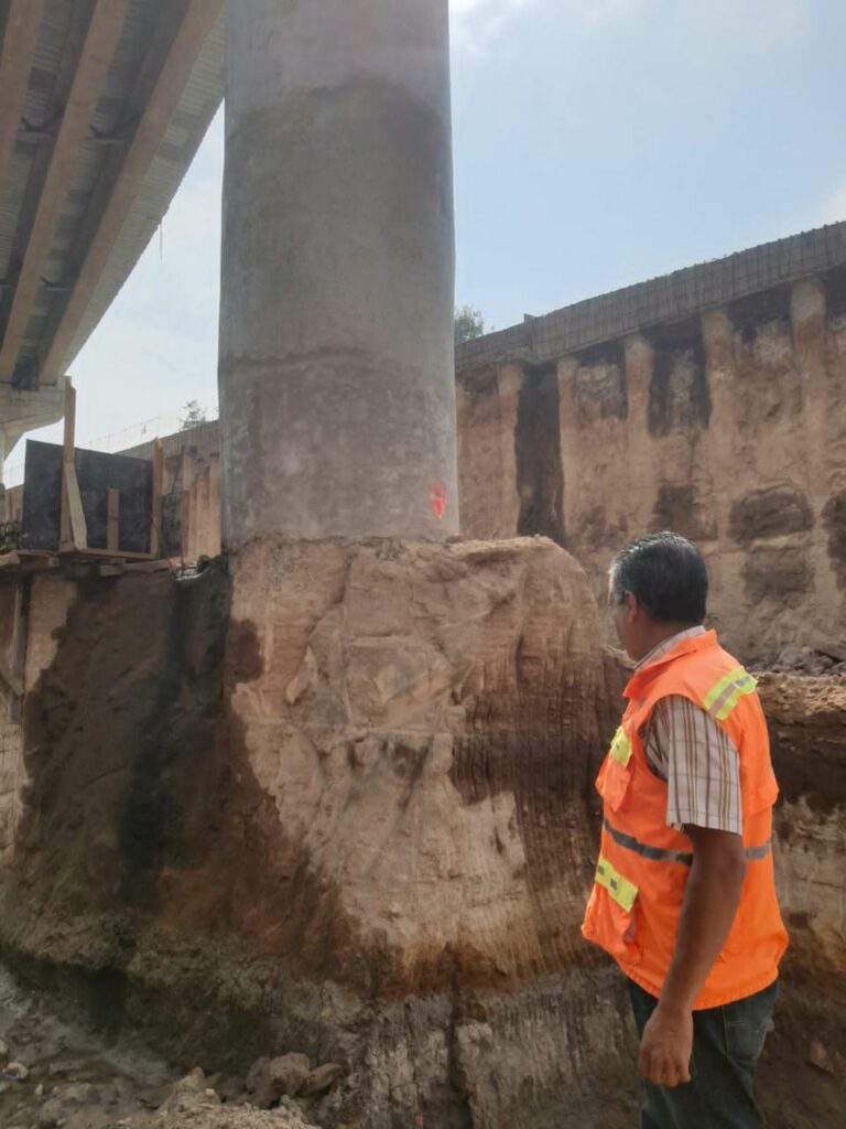 Sí hay irregularidades en distribuidor vial de salida a Salamanca SCOP