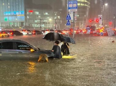 Suman al menos 8 muertos en Corea del Sur por afectaciones tras lluvias