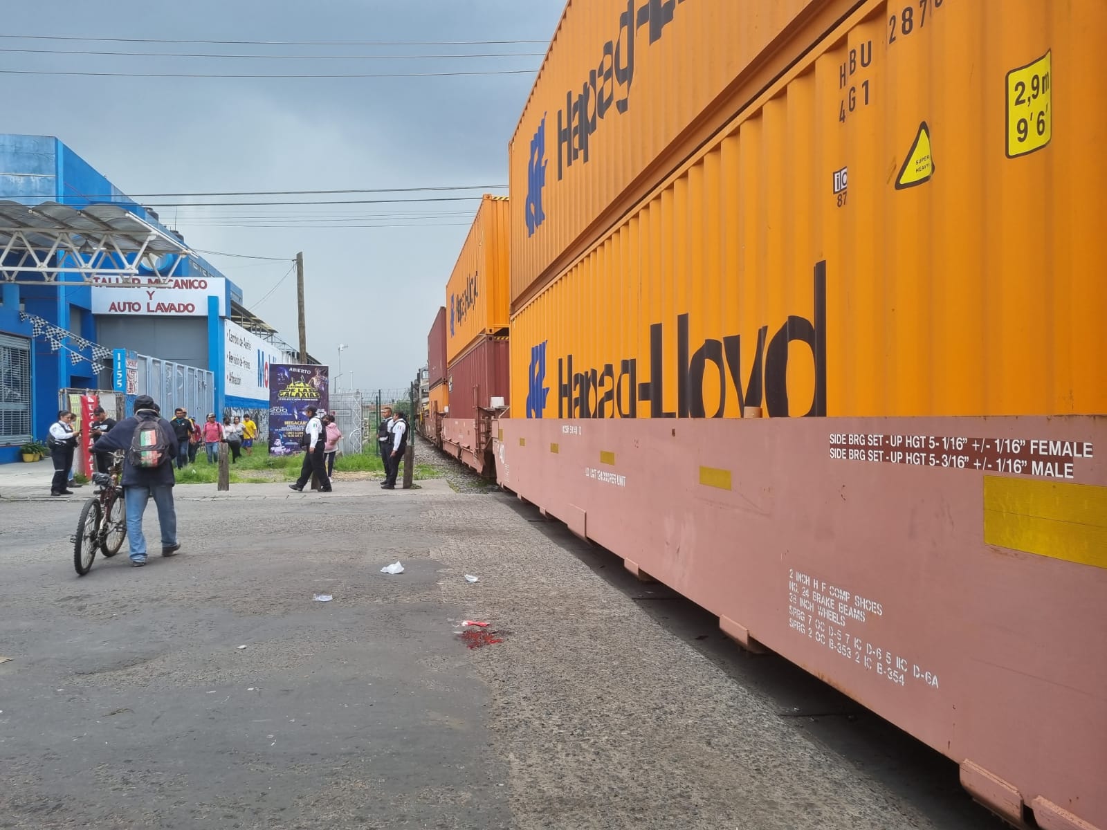 Mujer es arrollada por el tren en la avenida Morelos Norte