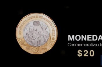 nueva moneda 20 pesos menonita