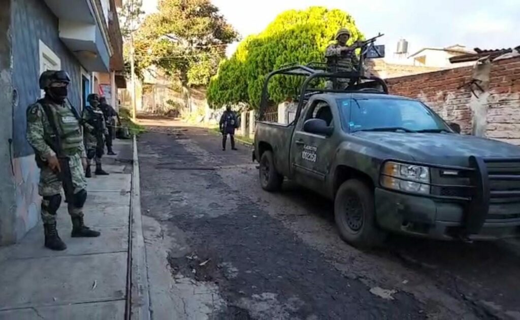 Acribillan a balazos a tres personas esta mañana en Jacona