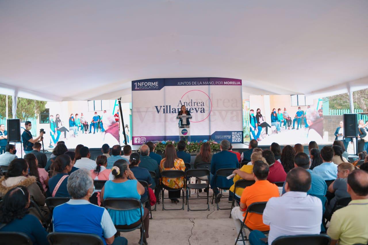 Andrea Villanueva Informe Legislativo