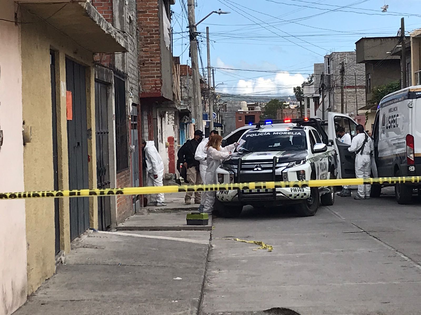 Apuñalan a sujeto en la puerta de su casa, en Morelia