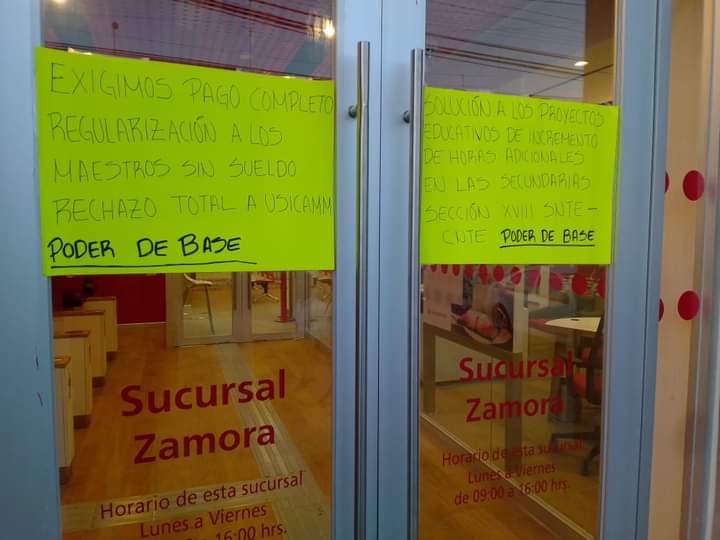 CNTE se retira de bancos; mañana liberarán casetas