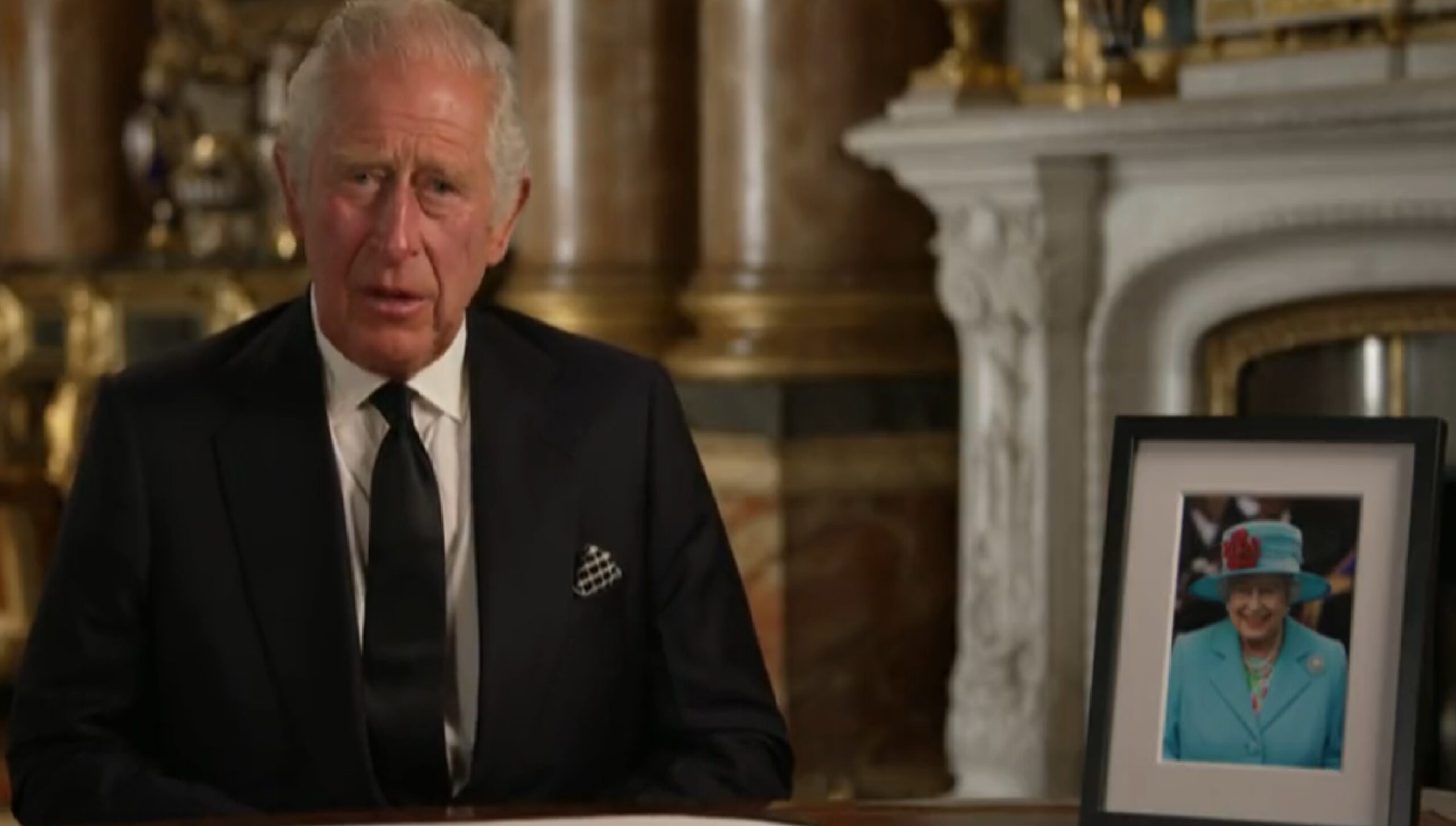 Emite Carlos III primer discurso como rey de Reino Unido