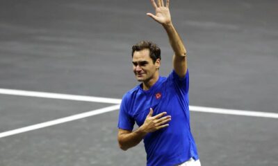Entre lágrimas, Federer se despide del tenis